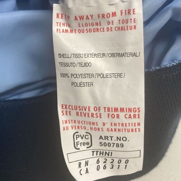 PUMA Women’s Jacket. Blue Front Zip Long Sleeves XS - Picture 5 of 8